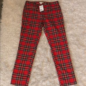 H&M Plaid pants